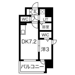 エスリード泉 外堀通の物件間取画像